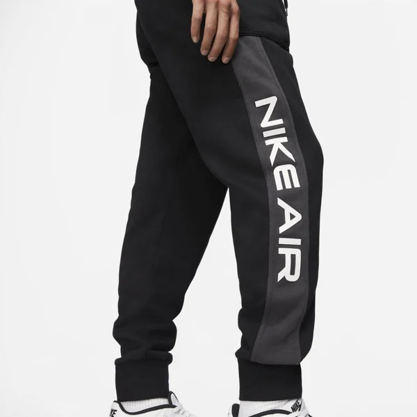 Nike Men's NSW Air Fleece Joggers in Black, Size S, DC4317-011