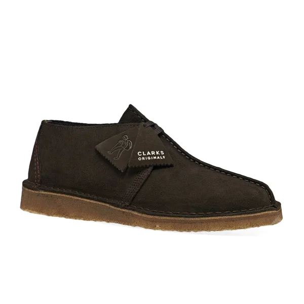 Clarks Originals Brown Suede Desert Trek Derbys