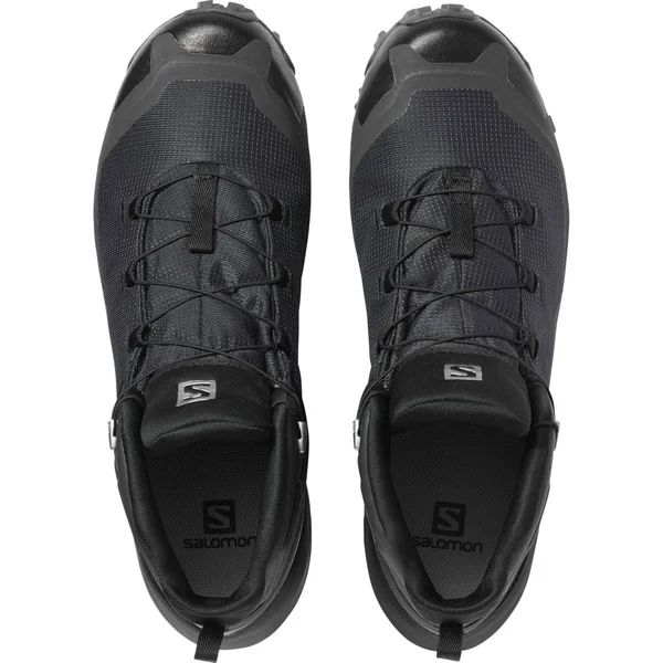 Salomon Men's Cross Hike Mid GTX Boot - 10.5 - Phantom - Black, Ebony