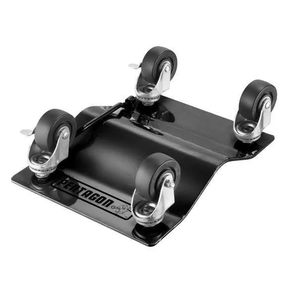 Pentagon Tool 1 - 500 lbs. Capacity Steel Premium Car Tire Dolly (2-Pack)