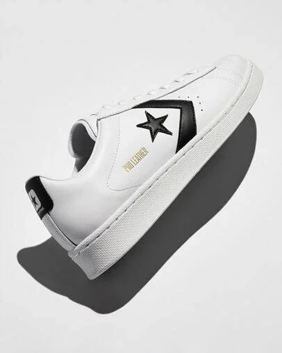 Converse OG Pro Leather Low Top (White Size 6.5) Unisex Leather Shoes