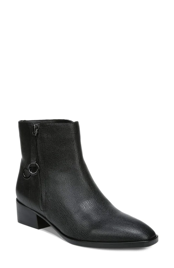 Naturalizer Henry Booties - Black Leather