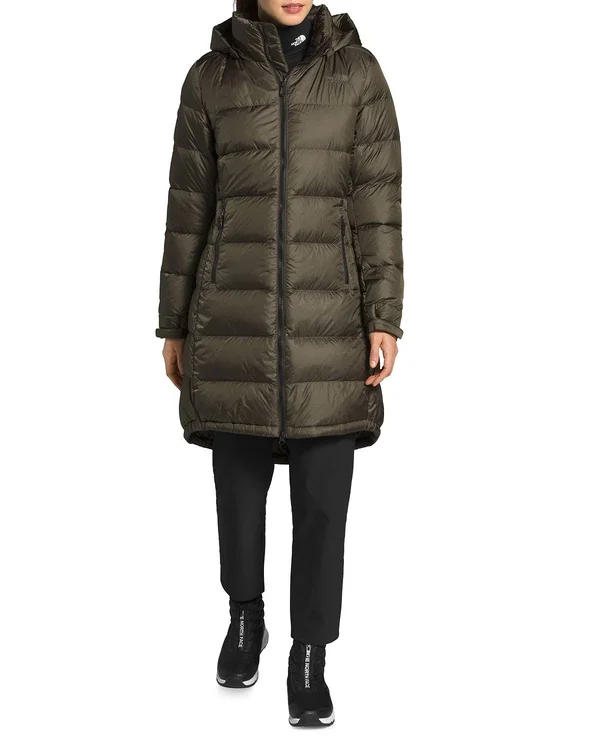 The North Face Metropolis Parka III Womens Jacket - New Taupe Green, Medium