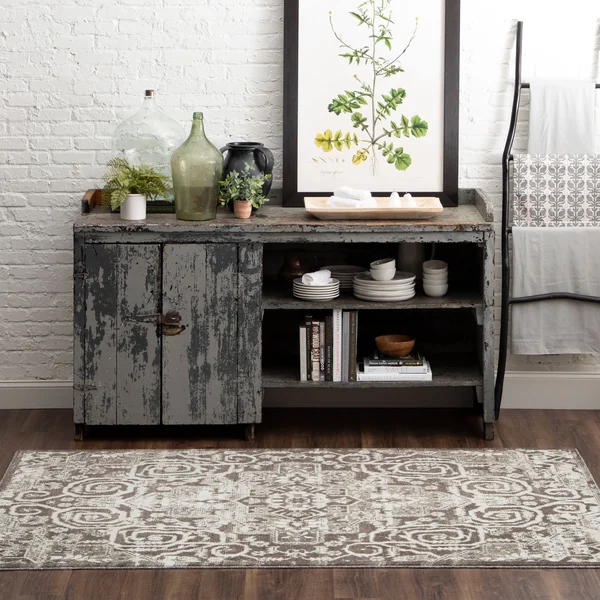 Mohawk Home 9' x 12' Prismatic Horatio Area Rug in Black