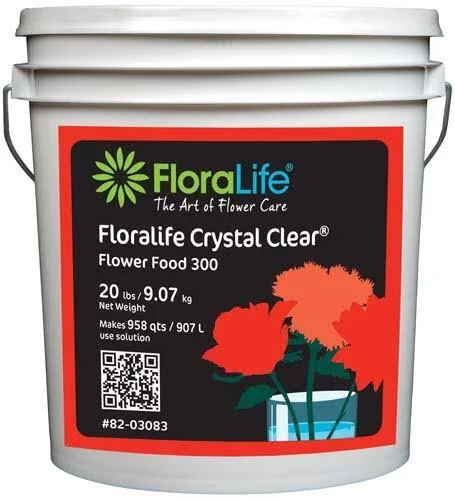 Floralife Crystal Clear Flower Food 300, 1 pt/.5 L Packet