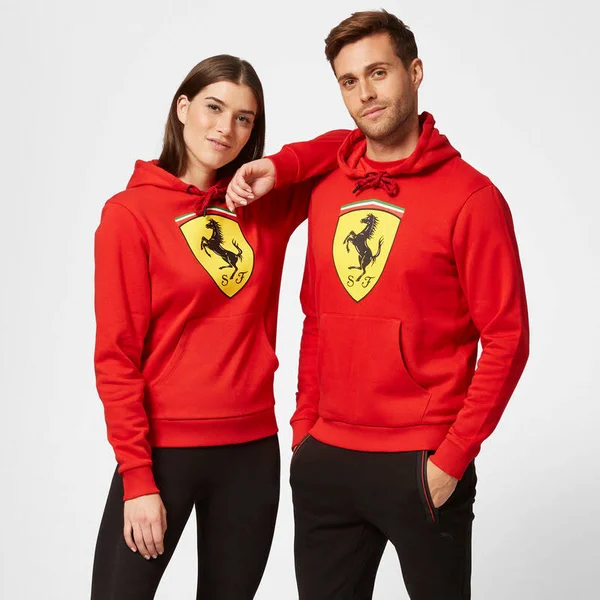 Scuderia Ferrari F1 Hoodie Sweatshirt -Red/Black