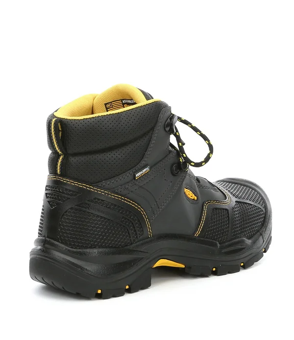 Keen Utility Men's Logandale Waterproof Boot - Steel Toe (9.5 Raven/Black)