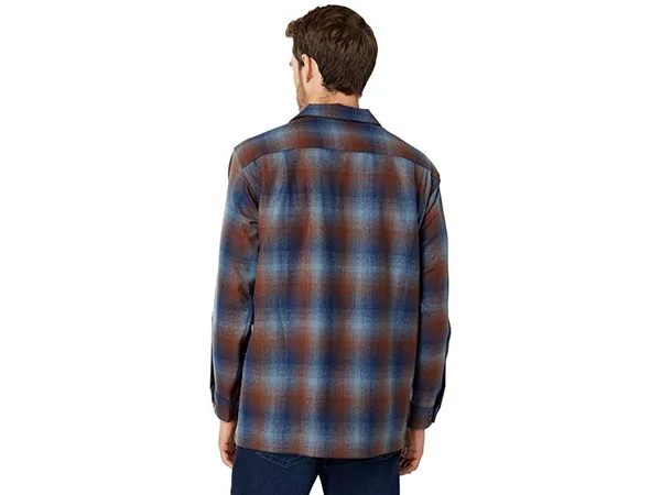 Pendleton Board Shirt - Men's Blue/Brown Ombre, S