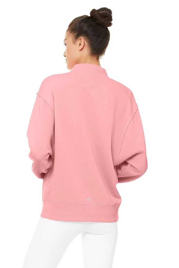 Alo Yoga Freestyle Fleece Sweatshirt - Medium - Forest