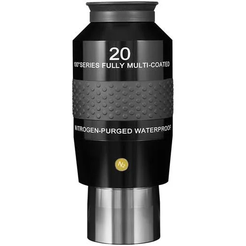 Explore Scientific 100°-Series 20mm Eyepiece 2x22 Fixed Eyepieces, 2x22 EPWP10020-00