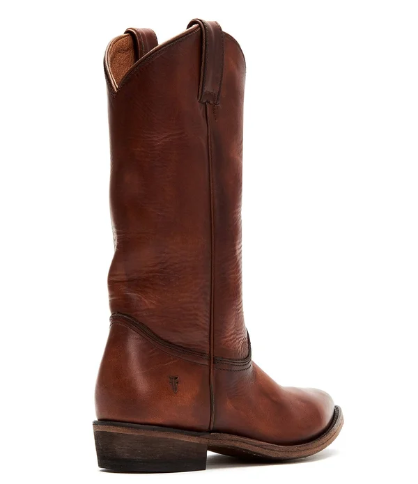 Frye Women's Billy Pull on Boot Cognac 7.5