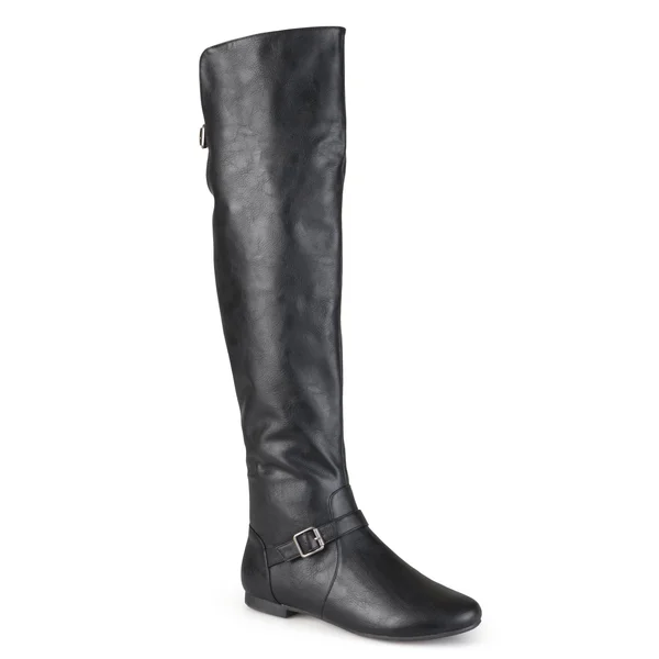 Journee Collection Loft Women's Knee-High Riding Boots - Chestnut - 8
