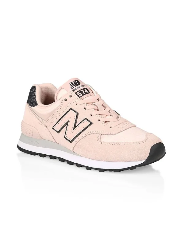 New Balance 574 Shoes - Rose - 6