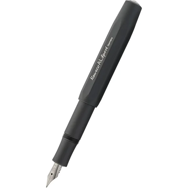 Kaweco Al Sport Black Fountain Pen - Fine