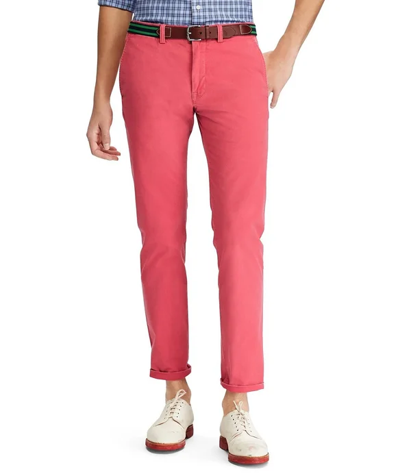 Polo Ralph Lauren Slim-Fit Stretch Twill Chino Pants - 30 30