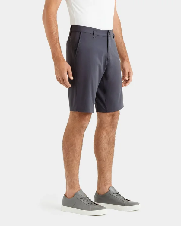Men's Golf Shorts - Rhone 11x22 Commuter Short, Khaki, 30
