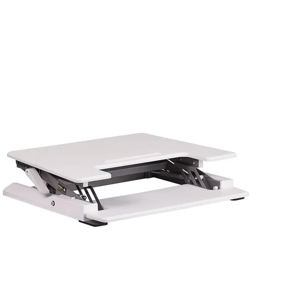 28x22W Sit-Stand Height Adjustable Ergonomic Desk White