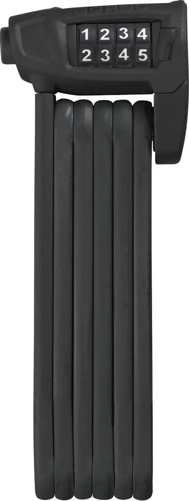 Abus Folding Bordo Combo Lite 6150 Lock - 85CM, Black