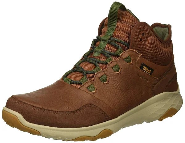 Teva Men's Arrowood 2 Mid WP Boot - 8 - Tortoise Shell