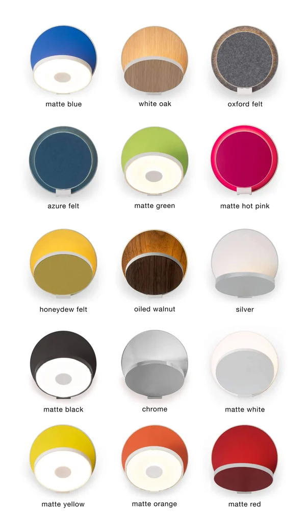 Koncept Gravy LED Wall Sconce - Silver, Plug-In - GRW-S-SIL-SIL-PI