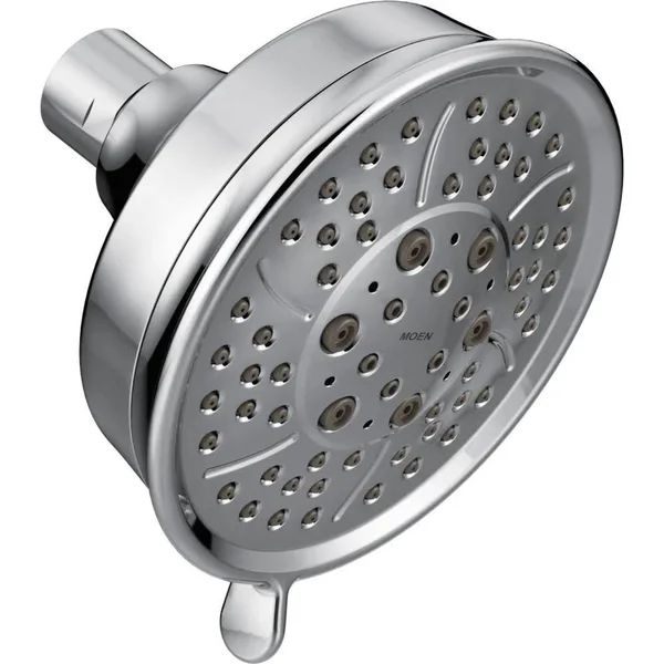 Moen 3638 4 3/8x22 Four Function Shower Head Chrome