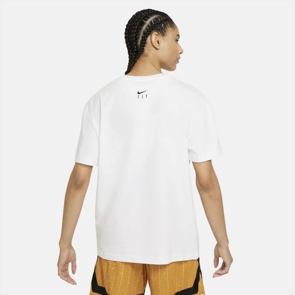 Nike Women's Legend Basketball Boyfriend T-Shirt, Medium, White