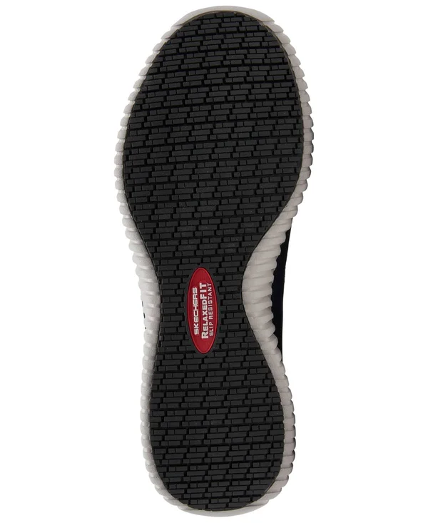 Skechers Men's Work Relaxed Fit Cessnock Slip Resistant Shoe - Charcoal