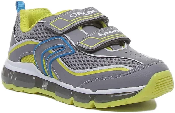 Geox J Android in Greylime 24 EU - Grey