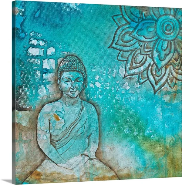 Buddah - Canvas Wall Art, 30x30, Great Big Canvas