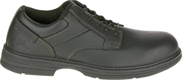 Caterpillar Men's Oversee Steel Toe Oxford - 8.5-M Black