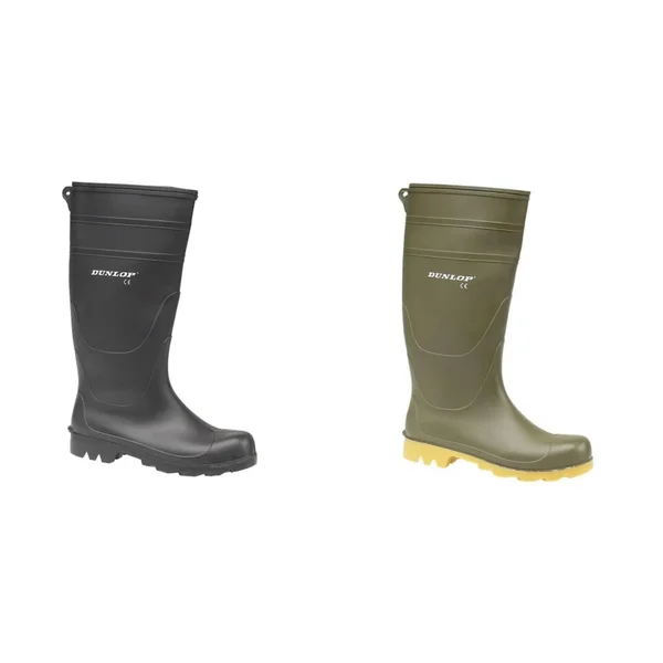 Dunlop Universal PVC Welly - Mens Wellington Boots, Rain Boots