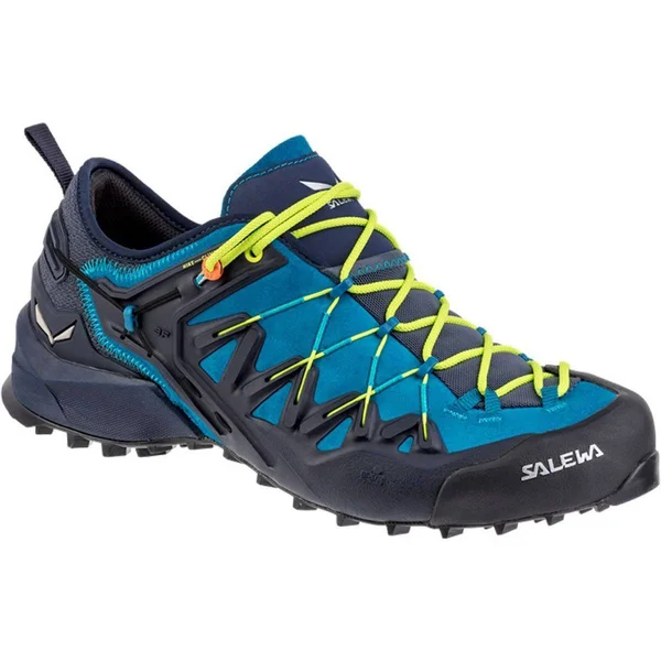 Salewa Men's Wildfire Edge - Premium Navy/Fluo Yellow - 11