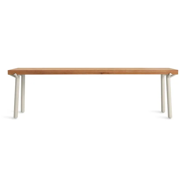 Blu Dot Branch Bench, Oak, Grey
