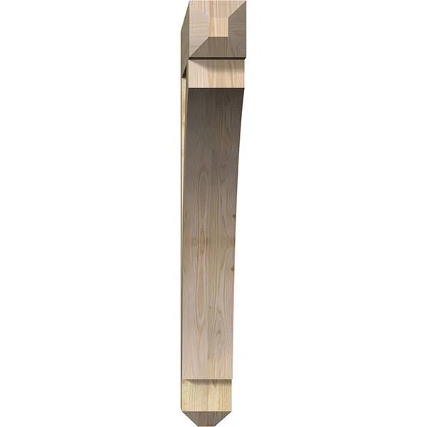 6x22W x 44x22D x 48x22H Thorton Craftsman Rough Sawn BRACKET, Douglas Fir