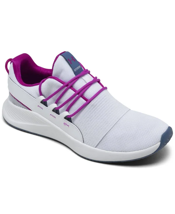 Under Armour Women's Charged Breathe Lace Sportstyle Shoes - White, 8