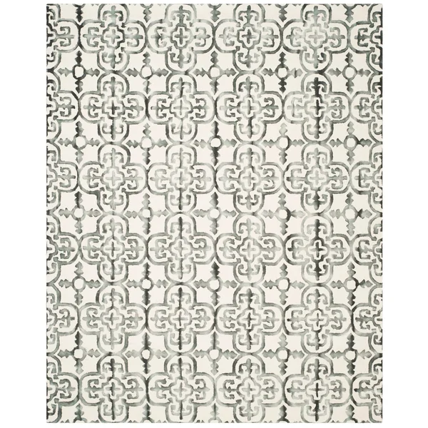 Safavieh Dip Dye Beige & Maroon 7& x 7& Square Rug