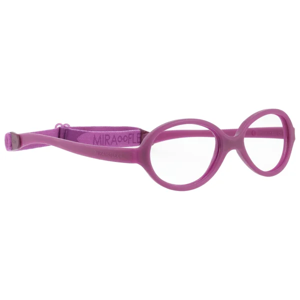 Miraflex Baby One 44 Kids Eyeglass Frames - Plum