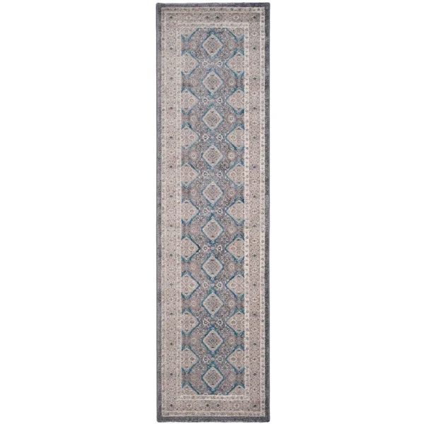 Safavieh Sofia SOF366B 2&2x22 x 12&0x22 Runner Light Grey, Beige Area Rug