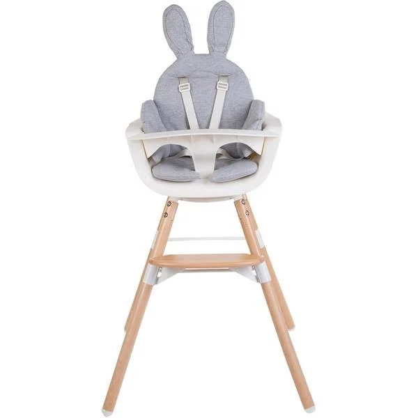 Childhome Rabbit Universal Seat CUSHION, Grey, 70 x 60 x 5 cm