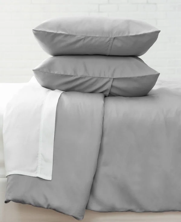 Kensington 3 Piece Duvet Set by Welhome, Size: Full, Queen, Buff