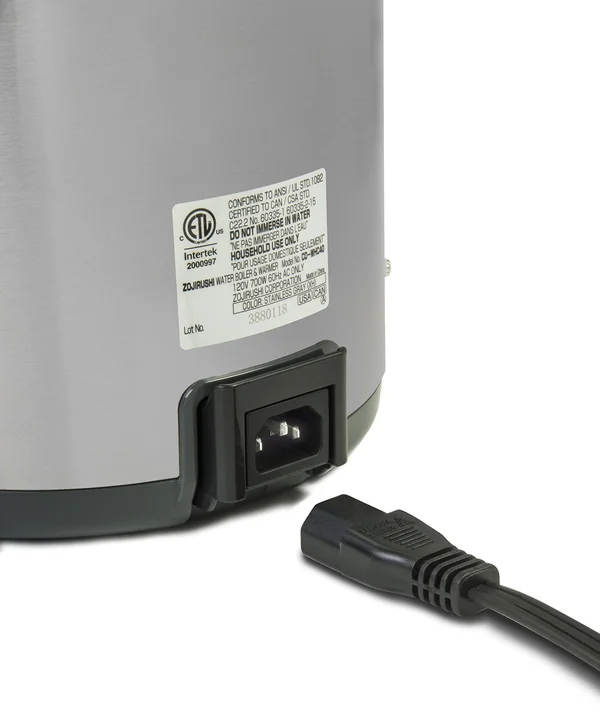 Zojirushi Cd-whc40xh Micom Water Boiler & Warmer 135 oz Stainless Gray - 8.25In x 11.25 x 13.5In