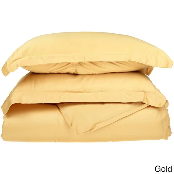 Superior Wrinkle Resistant Brushed Microfiber Duvet Cover Set Taupe Full/Queen 3 Piece