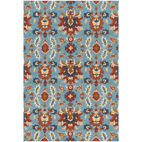 Loloi Francesca FC-59 2&3x22 x 3&9x22 Light Blue - Spice Rug
