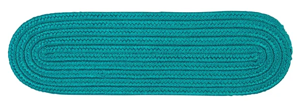 Colonial Mills Boca Raton Area Rug - Turquoise: 8-ft x 11-ft Oval