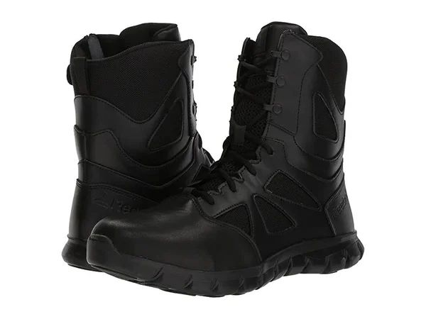 Reebok Men's Sublite Cushion 8in Tactical Boots - Black