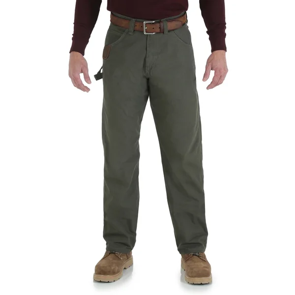 Wrangler Men's Riggs Workwear Carpenter Jean (Loden) Loden - 52x32