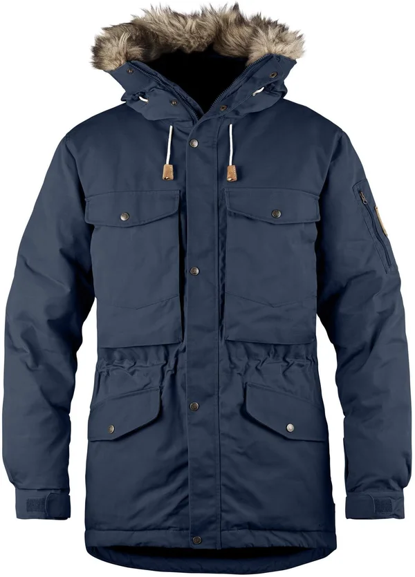 Fjallraven Singi Down Jacket Blue - Mens G-1000 Down Jacket, Size XL - Color Storm