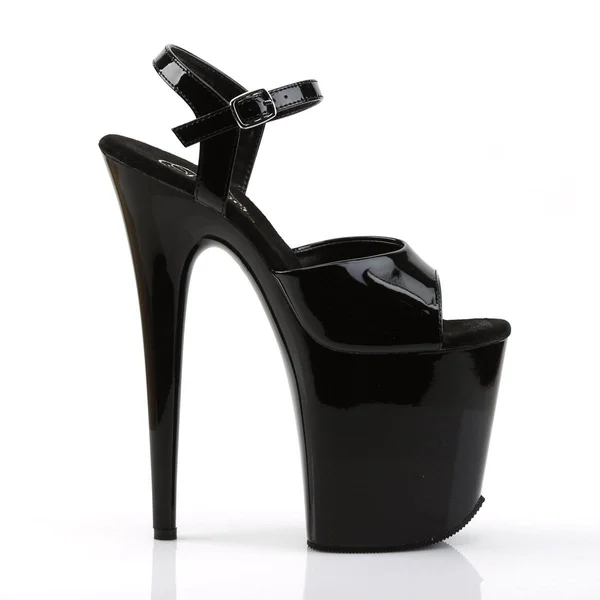 Pleaser - FLAMINGO-809 7 - Black Patent/Black