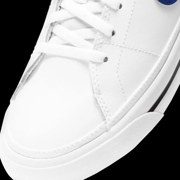 Nike Court Legacy Big Kids& Shoes in White, Size: 3.5Y, DA5380-101
