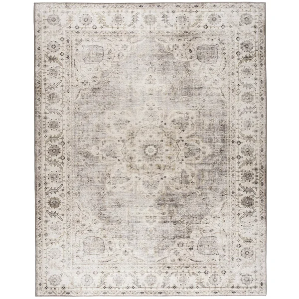 ReaLife Machine Washable Rug - Stain Resistant, Non-Shed - Eco-Friendly, Non-Slip, Family & Pet Friendly - Made from Premium